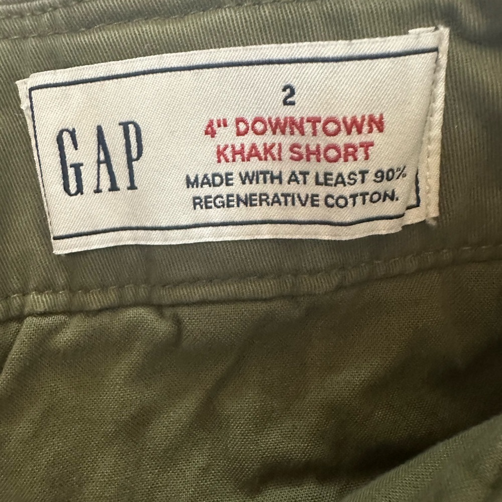 GAP Green Cargo Shorts Casual Comfort 🌴☀️ - Picture 5 of 13